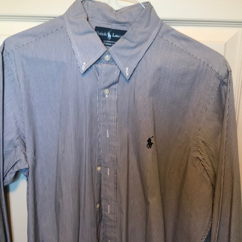 Men’s 16/12 34/35 Polo by Ralph Lauren dress shirt
